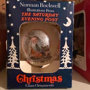 Norman Rockwell Vintage Christmas Ornament